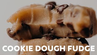 Cookie Dough Fudge (dairy-free!)