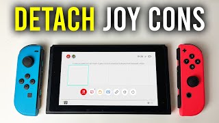 How To Detach Joy Con Controllers From Nintendo Switch - Full Guide