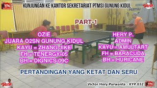 OZIE (JUARA O2SN KAB. GUNUNG KIDUL)  VS HERY P.(Admin)