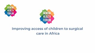 Improving access of children to surgical care in Africa - Workshop 2022 05b