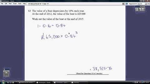 18) Edexcel IGCSE  4H - 4 June 2015 Q12