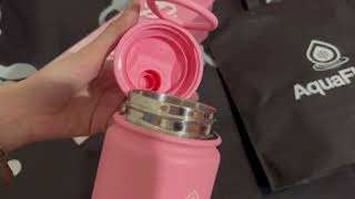 Unboxing my limited edition Aquaflask in Pixie Dust