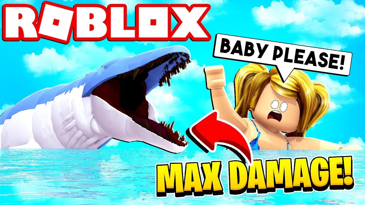 Giant Shark Eats My Girlfriend Roblox Sharkbite Mosasaurus - at robloxadoptmexo tiktok profile videos