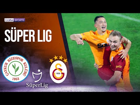 Rizespor vs Galatasaray | SÜPER LIG HIGHLIGHTS | 10/3/2021 | beIN SPORTS USA