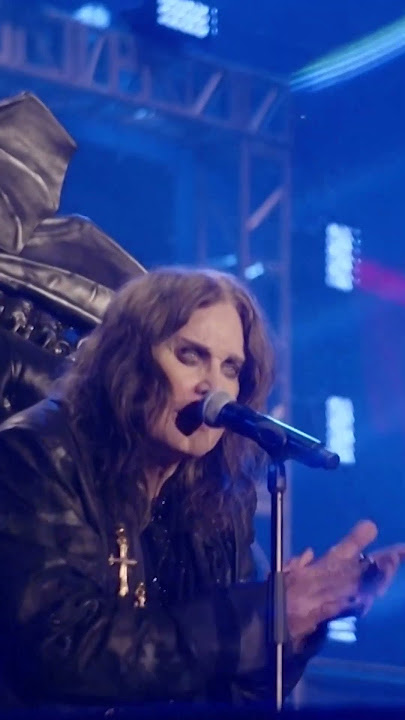 Watch Ozzy Osbourne's final performance before death at age 76