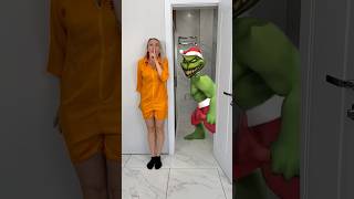The Grinch Steals a Prisoner and a Spiderman #shorts by Leisi Crazy😲😲