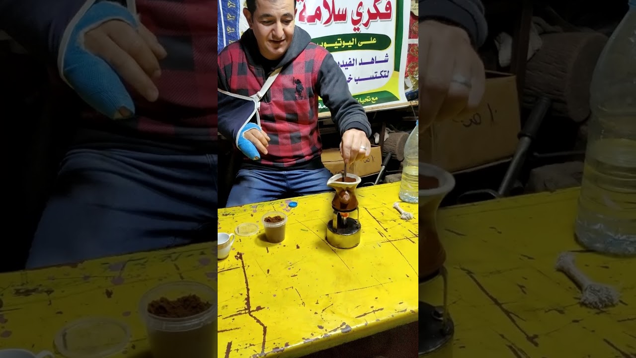 تصنيع سبرتايه للقهوه بدون تكلفه هتشرب فنجان قهوه ما لوش حل على نار هادئه