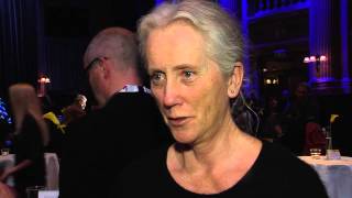 Intervju med Eva Lindström, Augustpriset 2014, Presskonferens