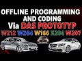 Exclusive. Offline Programming &amp; coding Via DAS Standalone Mercedes W212, W204, W166, X204 W207 W197