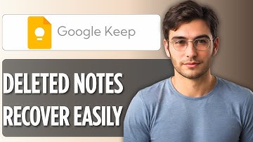 How to Recover Deleted Google Keep Notes | Full Guide 2025