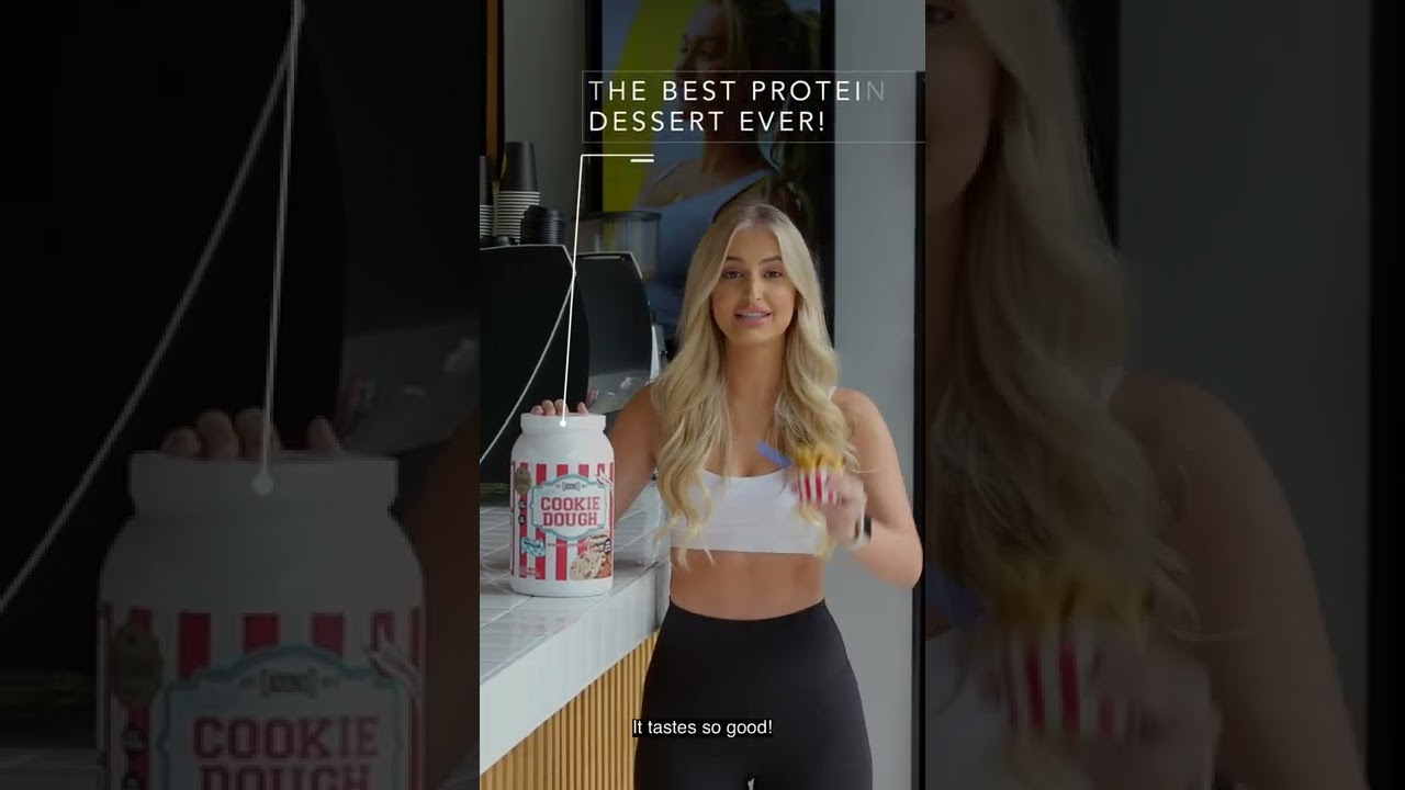 TV | "THE BEST PROTEIN DESSERT EVER!" Protein Cookie Dough | Adonis.Gear