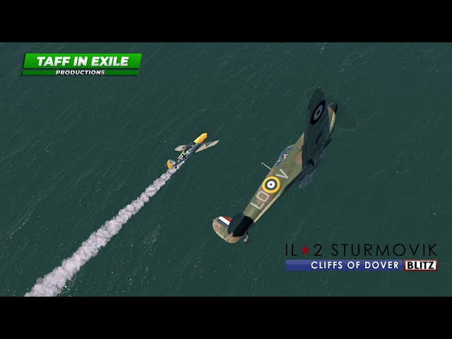 IL-2 Cliffs of Dover Blitz | Spitfire | A Lucky Escape! - YouTube