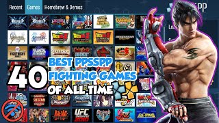 40 Best PPSSPP Fighting Games Of All Time | PSP GAME EMULATOR ANDROID