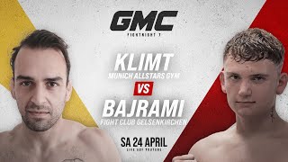 GMC 25 Free Fight | Brutaler Spinning Kick KO | Benny Bajrami vs Manuel Klimt