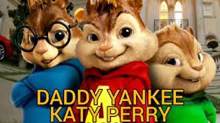 Con Calma Remix - Daddy Yankee + Katy Perry feat. Snow (CHIPMUNKS) #youtubeAM