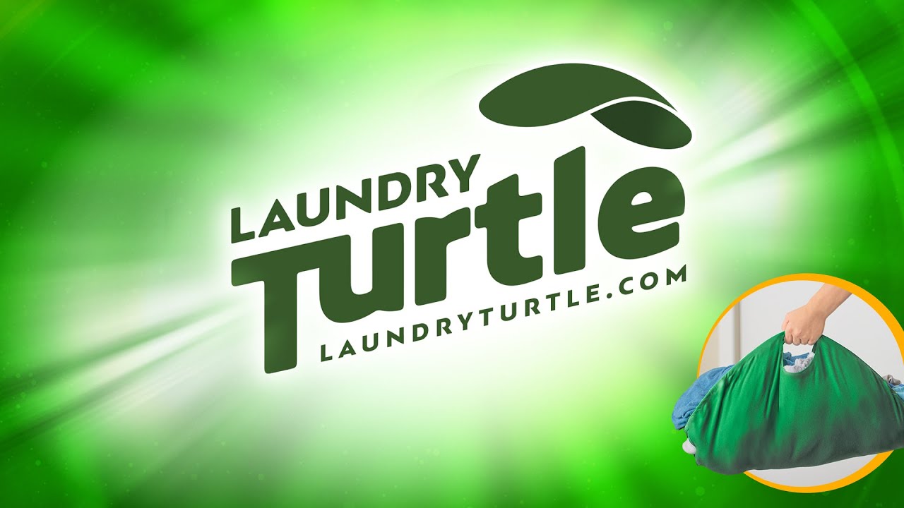 Laundry Turtle Original - Large - Popup Laundry Hamper. A Innovative Laundry Basket, Laundry Bag, Portable, Collapsible for S