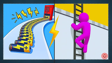 Ladder Master vs Battery Run | Epic Mobile Gameplay Comparison | Shahin Gaming