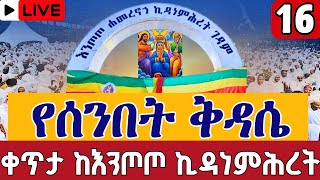 ⭕️Live 👉የሰንበት ቅዳሴ 👉ቀጥታ ከእንጦጦዋ ኪዳነምሕረት ግንቦት 16 👉kidasse From Entoto Kidanemihiret May 24