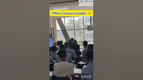 Offline Classes Available at JNtech Networks