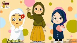 Lagu Anak Islami - Allahul Kaafi,Aku mau ke mekkah,sholawat badar dan 5 rukun islam cover by Assyifa