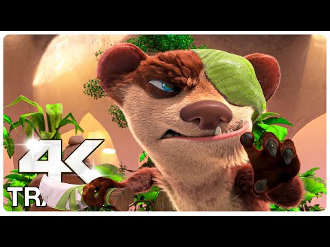 ICE AGE Adventures Of Buck Wild : 3 Minute Trailers (4K ULTRA HD) NEW 2022