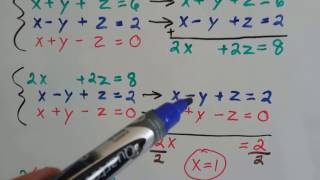 Algebra II  4.5, Word Problems using a System of 3 equations
