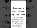 The Explosion Summary