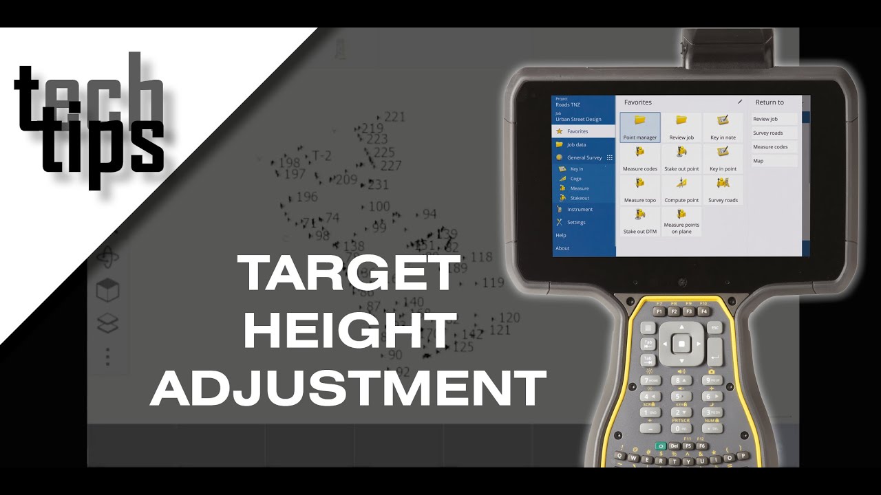 Adjusting target heights in Trimble Access YouTube