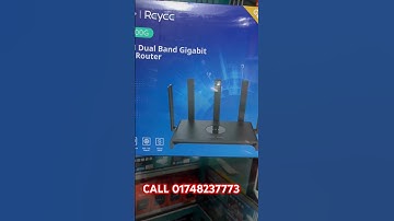 Ruijie RG-EW1300G AC1300 Mbps Gigabit Dual-Band Mesh Wi-Fi 5 Router | ALIF NETWORK #meshwifi #ruijie