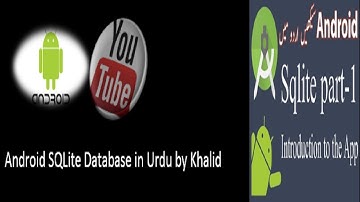 Android Tutorial - Android SQLite Database Tutorial No 1 In Hindi Urdu