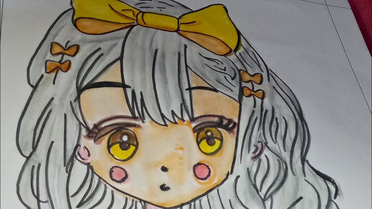 Beautiful anime girl 