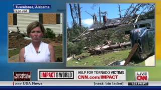 CNN: Tuscaloosa tornado survivor put kids in tub