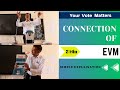 Connect your evm in 2 minutes  electronic voting machine