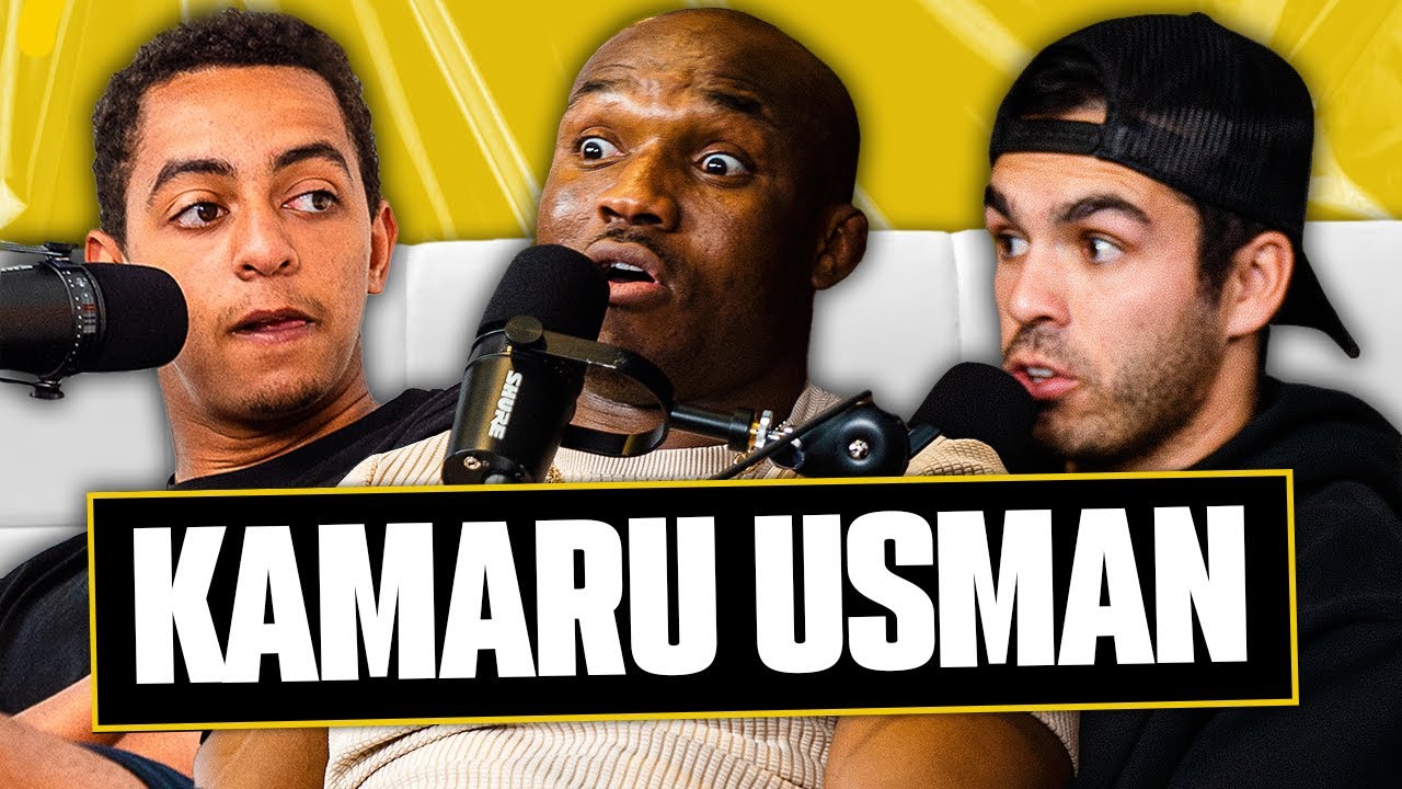 Kamaru Usman says Canelo and GSP are Scared to Fight Him! | FULL SEND PODCAST