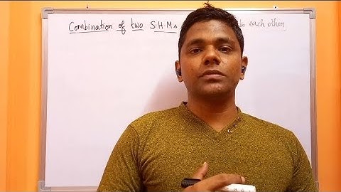 Combination of two SHMs at right angles to each other #physics #simpleharmonicmotion #trbphysics