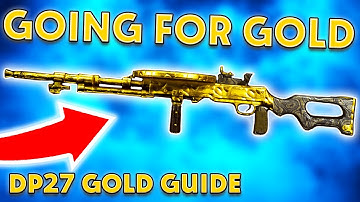 FASTEST WAY TO GET DP27 GOLD | GOLD CAMO GUIDE – COD VANGUARD