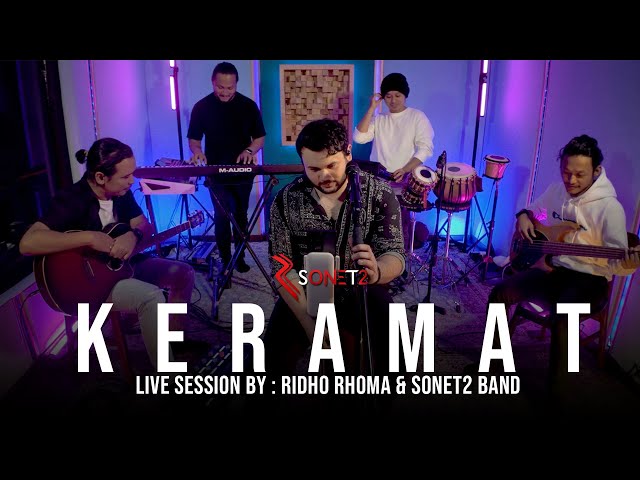 KERAMAT - RIDHO RHOMA SONET2 BAND (Live Session) class=