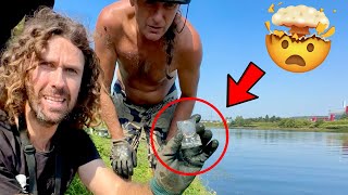 AMAZING Hidden Diamonds Found in a Bag Magnet Fishing!