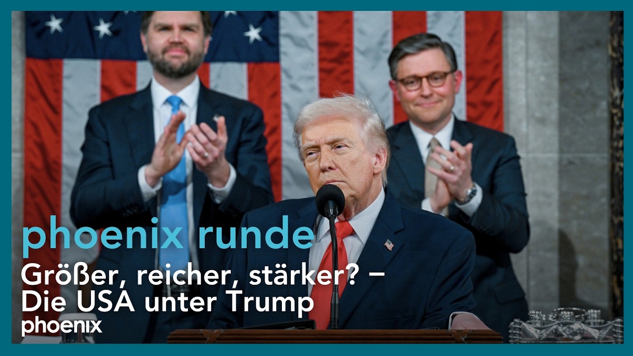 phoenix runde: Größer, reicher, stärker? – Die USA unter Trump