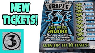 NEW TICKET WINS🤑 $2 Triple 333 - Arizona Lottery Scratchers