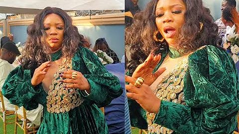 See Wumi Toriola Dance Like You Have Never Seen Her Before As Her Colleagues Came Out To Spray