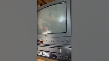 CRT tv high voltage leak (sound up)