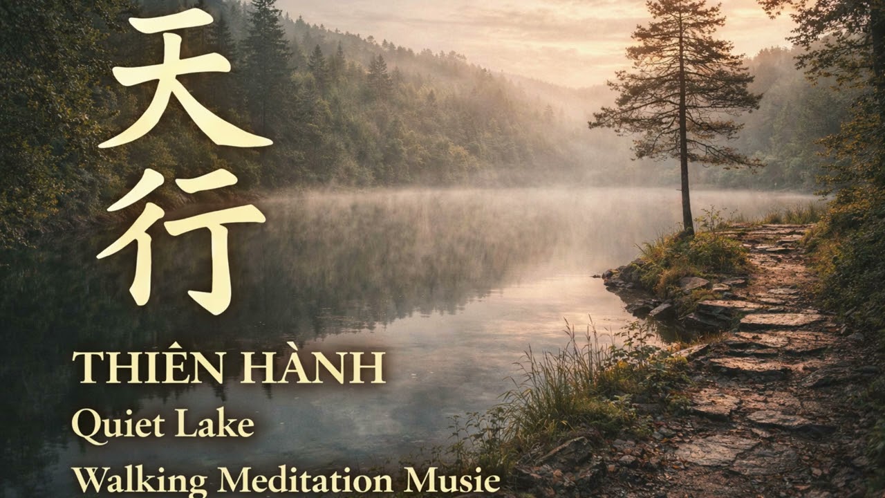 THIÊN HÀNH – Quiet Lake | Walking Meditation Music