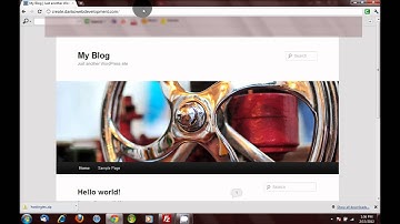 Wordpress How to install a new theme.