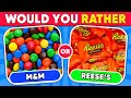 Would you rather snacks  sweets edition  daily quiz