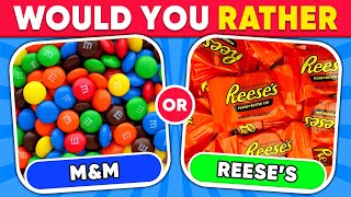 Would You Rather SNACKS & SWEETS Edition 🍟😋🍔 Daily Quiz