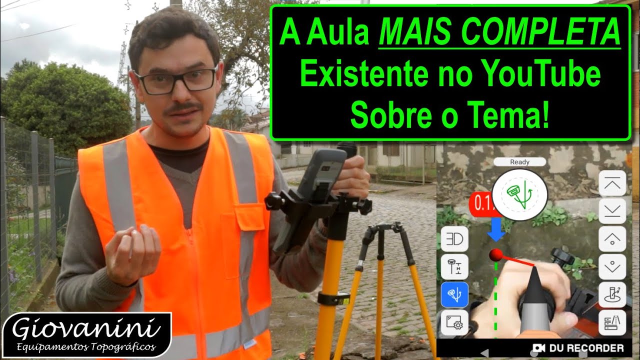 AULA PRÁTICA | Aprenda a Fazer o OFFSET Com o GPS RTK - YouTube
