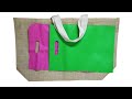 5 Easy and Awesome Ideas Of Carry Bags To Do At Home | Fabric Bag Reuse