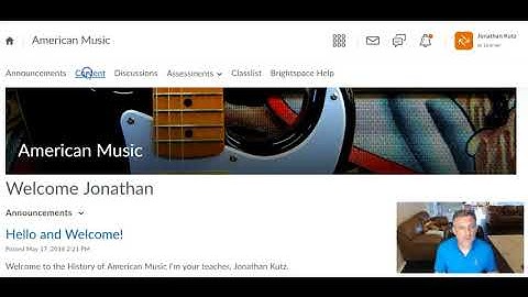 BrightSpace D2L Intro