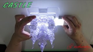 ジグソーパズル】 クリスタルパズル CASTLE 城 3D Jigsaw puzzle
